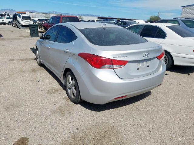 KMHDH4AEXDU533415 - 2013 HYUNDAI ELANTRA GLS  photo 3