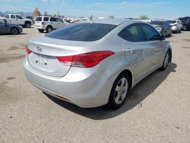 KMHDH4AEXDU533415 - 2013 HYUNDAI ELANTRA GLS  photo 4