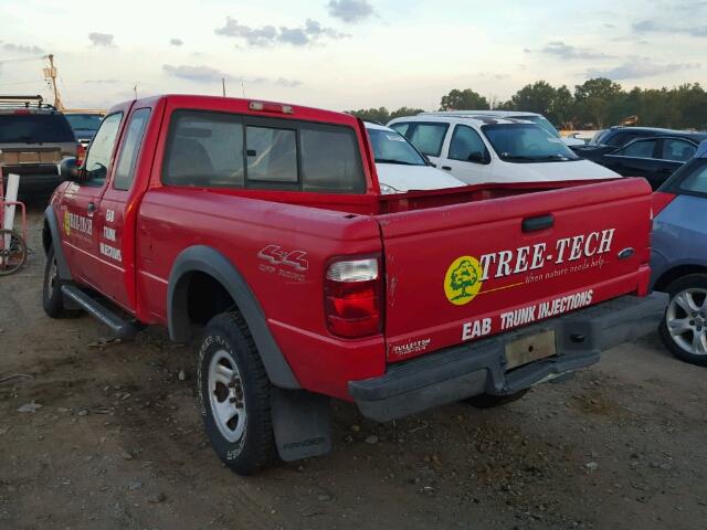 1FTZR15E61TA18879 - 2001 FORD RANGER RED photo 3