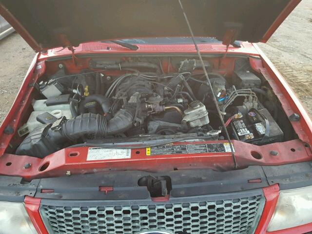 1FTZR15E61TA18879 - 2001 FORD RANGER RED photo 7