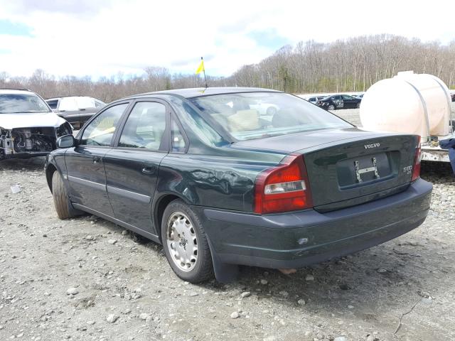 YV1TS94D3Y1146160 - 2000 VOLVO S80 GREEN photo 3