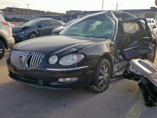 2G4WD582981155417 - 2008 BUICK LACROSSE C BLACK photo 2