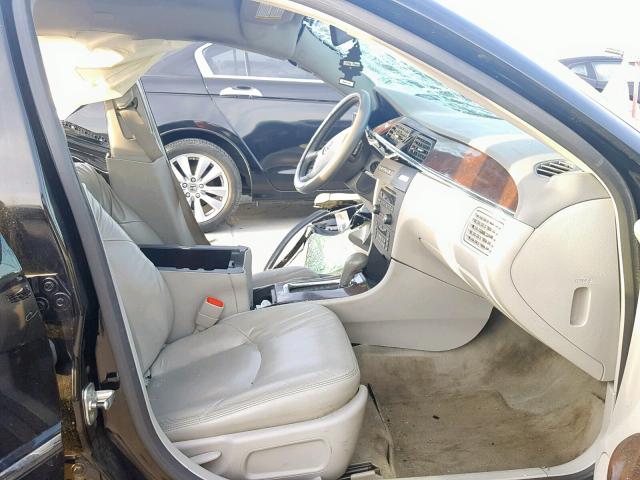 2G4WD582981155417 - 2008 BUICK LACROSSE C BLACK photo 5