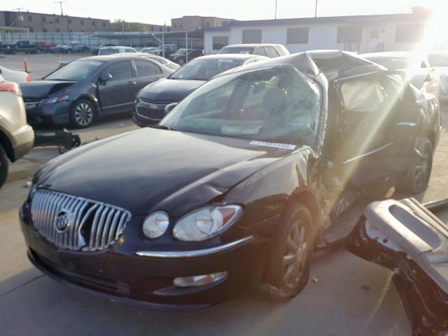 2G4WD582981155417 - 2008 BUICK LACROSSE C BLACK photo 9