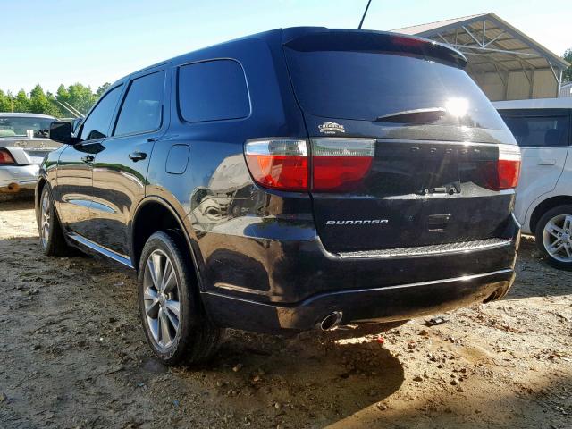 1C4RDHAG5DC574992 - 2013 DODGE DURANGO SX BLACK photo 3