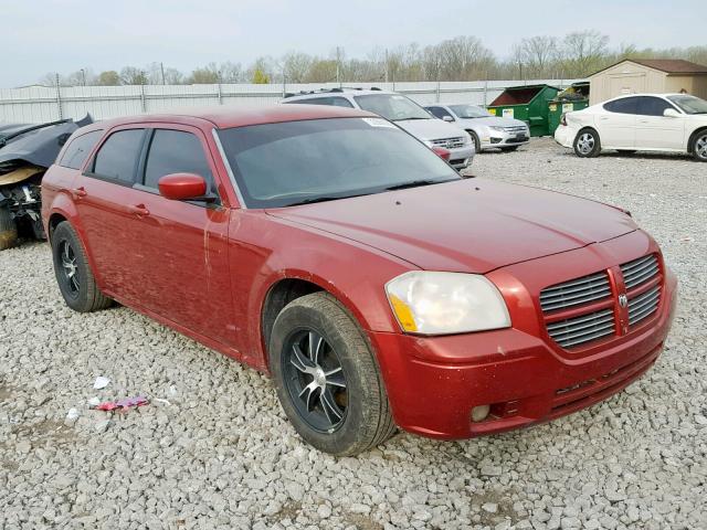 2D8FV47V86H124074 - 2006 DODGE MAGNUM SXT RED photo 1