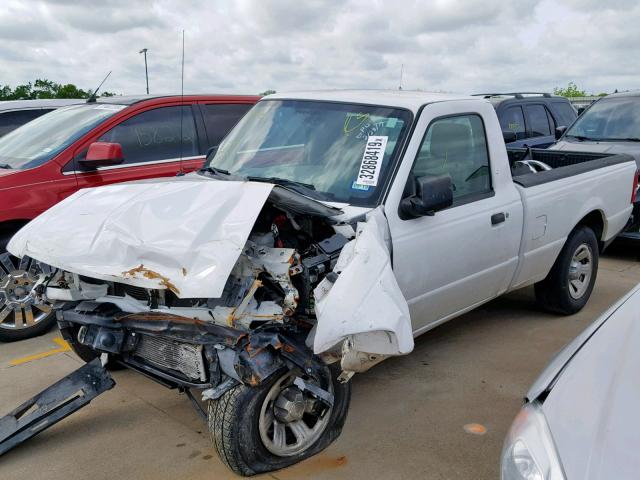 1FTKR1AD2BPB11441 - 2011 FORD RANGER WHITE photo 2