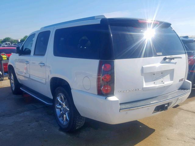 1GKFK66847J174845 - 2007 GMC YUKON XL D WHITE photo 3