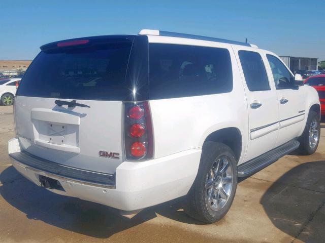 1GKFK66847J174845 - 2007 GMC YUKON XL D WHITE photo 4