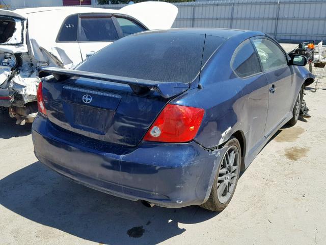 JTKDE167060070905 - 2006 TOYOTA SCION TC ლურჯი ფოტო 4