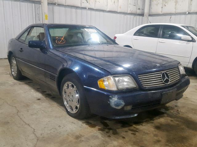 WDBFA63E9SF113722 - 1995 MERCEDES-BENZ SL 320 BLUE photo 1