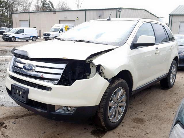 2FMDK48C57BB60669 - 2007 FORD EDGE SEL CREAM photo 2