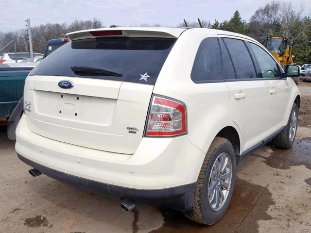 2FMDK48C57BB60669 - 2007 FORD EDGE SEL CREAM photo 4