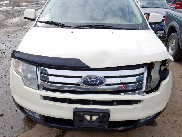 2FMDK48C57BB60669 - 2007 FORD EDGE SEL CREAM photo 7