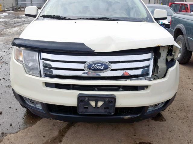 2FMDK48C57BB60669 - 2007 FORD EDGE SEL CREAM photo 9