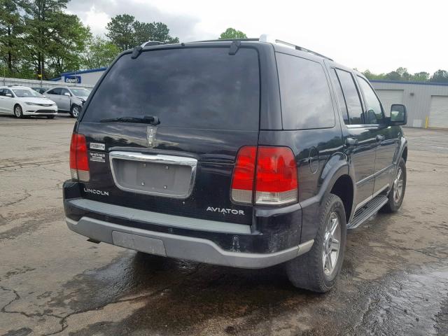 5LMEU68H94ZJ08005 - 2004 LINCOLN AVIATOR 黑色 照片 4