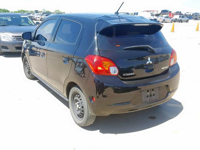 ML32A3HJ4FH041765 - 2015 MITSUBISHI MIRAGE DE BLACK photo 3