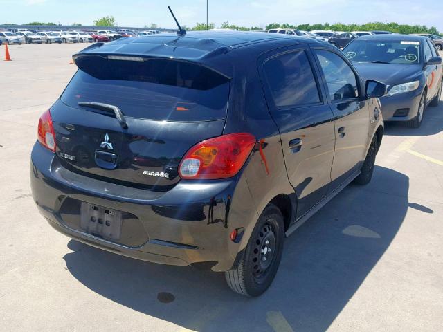 ML32A3HJ4FH041765 - 2015 MITSUBISHI MIRAGE DE BLACK photo 4