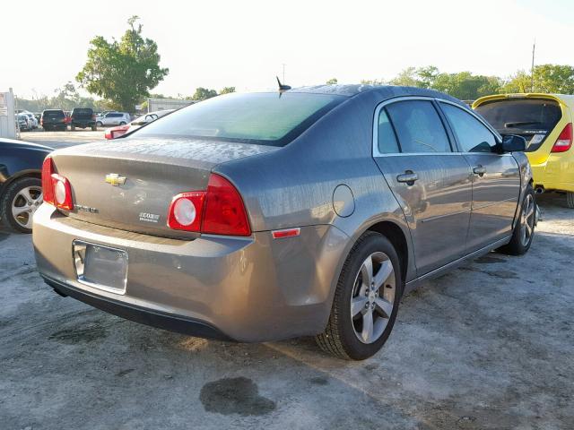 1G1ZC5E12BF309359 - 2011 CHEVROLET MALIBU 1LT 棕色 照片 4