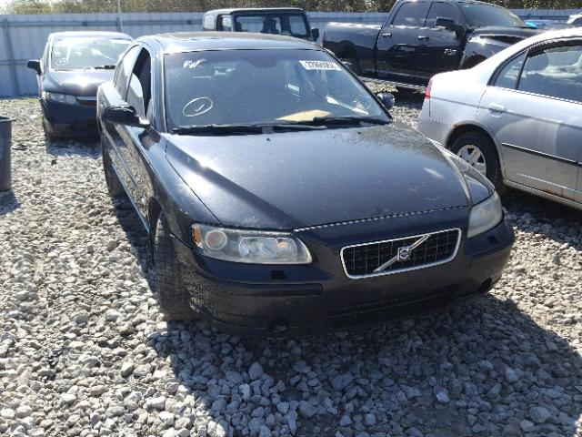 YV1RH592362503854 - 2006 VOLVO S60 2.5T BLACK photo 1