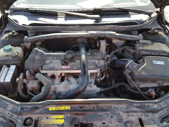 YV1RH592362503854 - 2006 VOLVO S60 2.5T BLACK photo 7