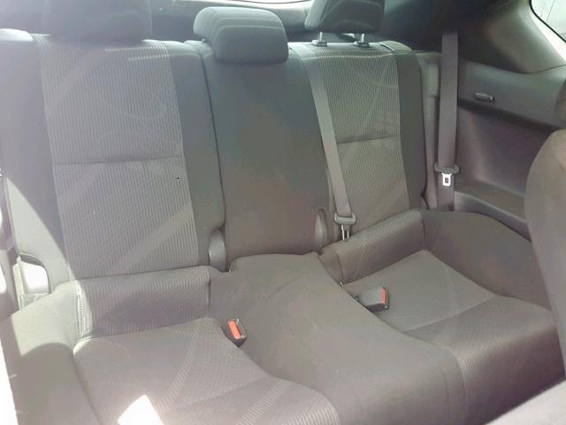 JTKJF5C74C3039713 - 2012 TOYOTA SCION TC BLACK photo 6