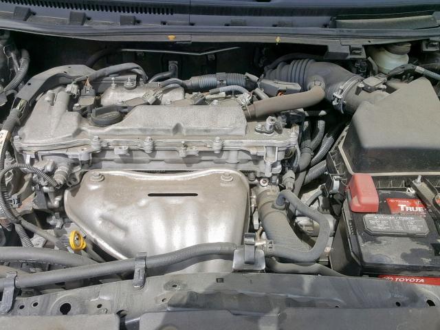 JTKJF5C74C3039713 - 2012 TOYOTA SCION TC BLACK photo 7