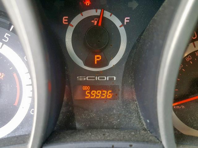 JTKJF5C74C3039713 - 2012 TOYOTA SCION TC BLACK photo 8