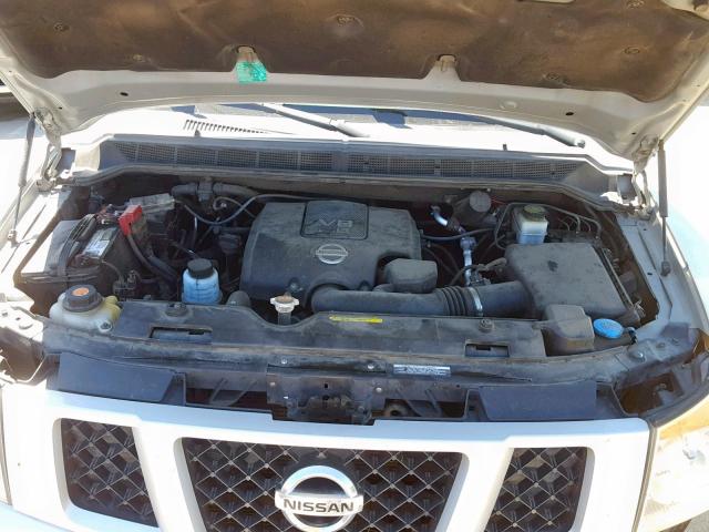 5N1AA0ND5CN601209 - 2012 NISSAN ARMADA SV SILVER photo 7