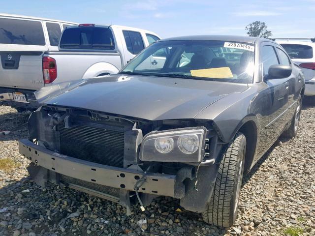 2B3CA3CV5AH192338 - 2010 DODGE CHARGER SX GRAY photo 2