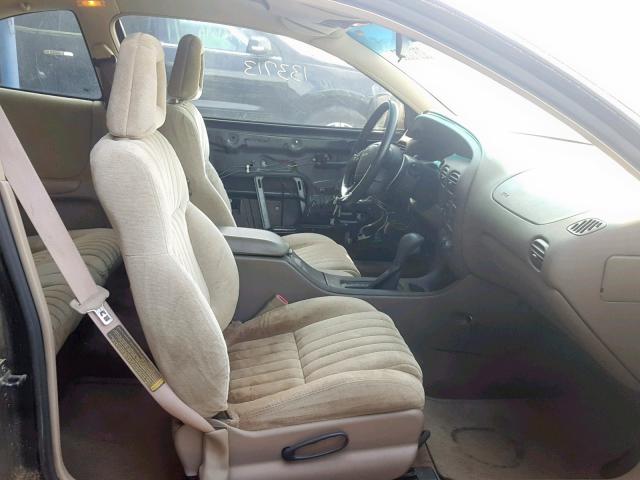 1G2WP12K9VF279256 - 1997 PONTIAC GRAND PRIX BLACK photo 5