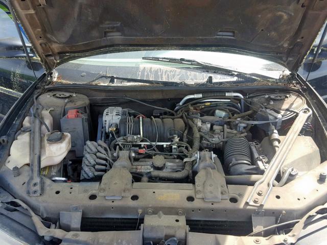 1G2WP12K9VF279256 - 1997 PONTIAC GRAND PRIX BLACK photo 7