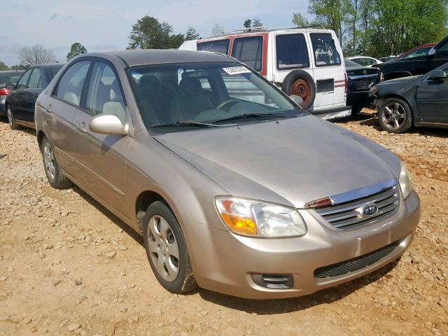 KNAFE121975453843 - 2007 KIA SPECTRA EX TAN photo 1