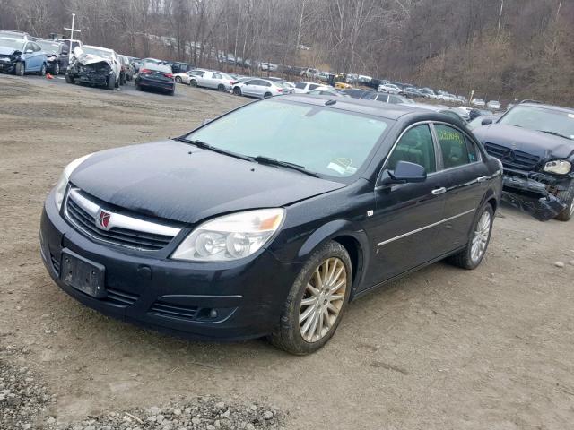 1G8ZV57727F288100 - 2007 SATURN AURA XR BLACK photo 2