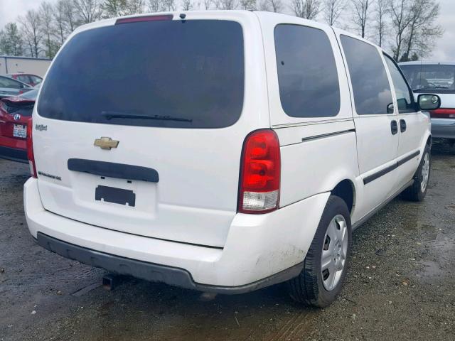1GNDV23117D123321 - 2007 CHEVROLET UPLANDER L 白色 照片 4