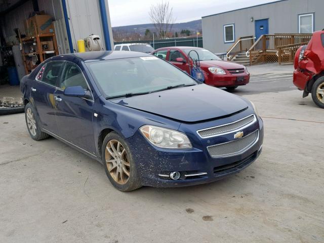 1G1ZK577484242868 - 2008 CHEVROLET MALIBU LTZ BLUE photo 1