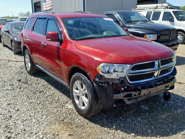 1C4RDJDG7DC697440 - 2013 DODGE DURANGO CR BURGUNDY photo 1