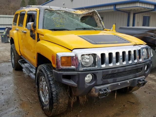 5GTDN13E378191739 - 2007 HUMMER H3 YELLOW photo 1