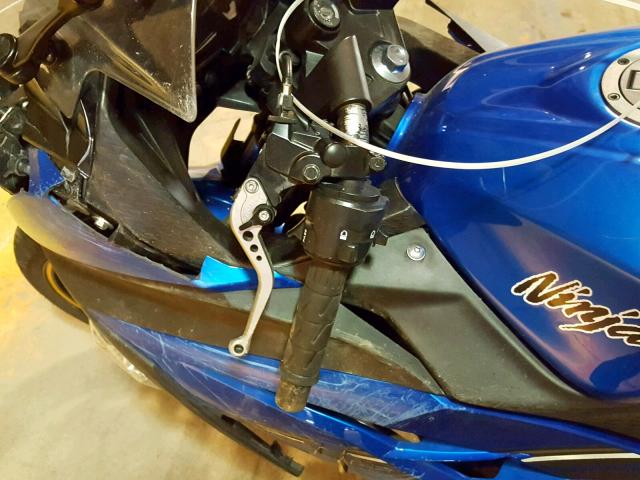 JKAEX8B10HDA35564 - 2017 KAWASAKI EX300 B BLUE photo 9