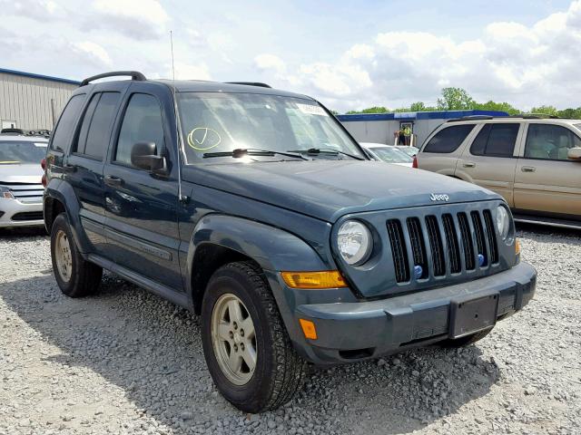 1J4GL38KX5W684731 - 2005 JEEP LIBERTY RE BLUE photo 1