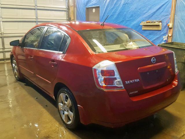 3N1AB61E08L685839 - 2008 NISSAN SENTRA 2.0 RED photo 3