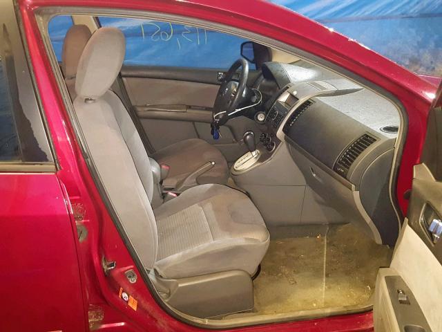 3N1AB61E08L685839 - 2008 NISSAN SENTRA 2.0 RED photo 5