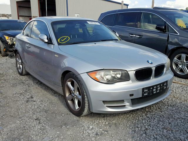 WBAUP73559VK74563 - 2009 BMW 128 I SILVER photo 1