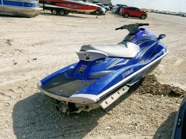 YAMA1155C707 - 2007 YAMAHA WAVERUNNER BLUE photo 4