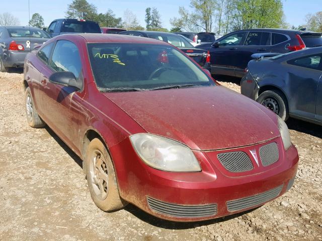 1G2AL15F677199706 - 2007 PONTIAC G5 BURGUNDY photo 1