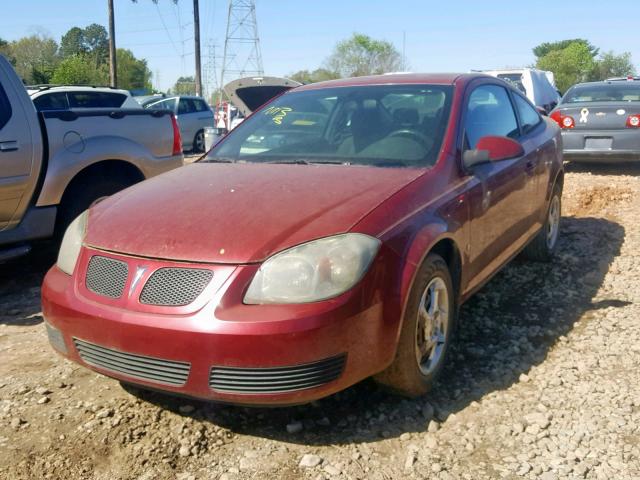 1G2AL15F677199706 - 2007 PONTIAC G5 BURGUNDY photo 2