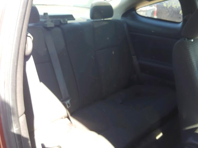 1G2AL15F677199706 - 2007 PONTIAC G5 BURGUNDY photo 6
