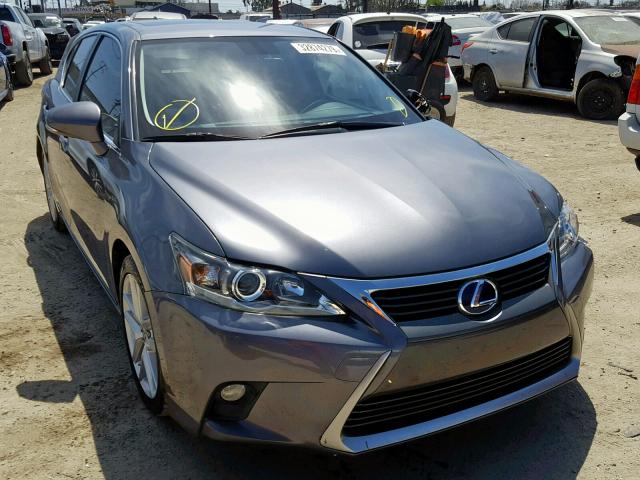 JTHKD5BH3E2191033 - 2014 LEXUS CT 200 GRAY photo 1