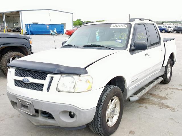 1FMZU77EX1UA00390 - 2001 FORD EXPLORER S WHITE photo 2