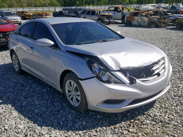 5NPEB4ACXBH209798 - 2011 HYUNDAI SONATA GLS SILVER photo 1